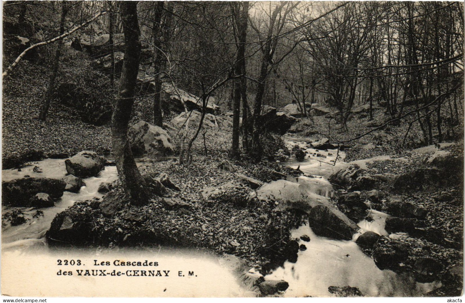 CPA CERNAY-la-VILLE Vaux de Cernay - Les Cascades (1385957)