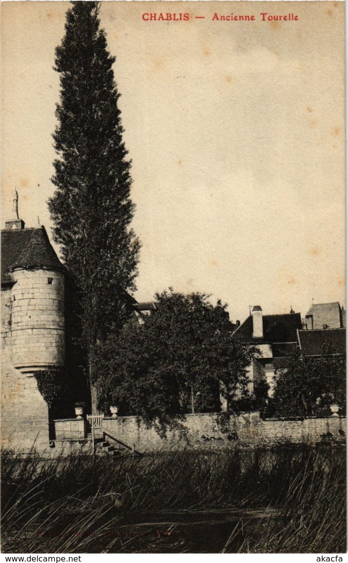 CPA Chablis - Ancienne Tourelle FRANCE (960646)