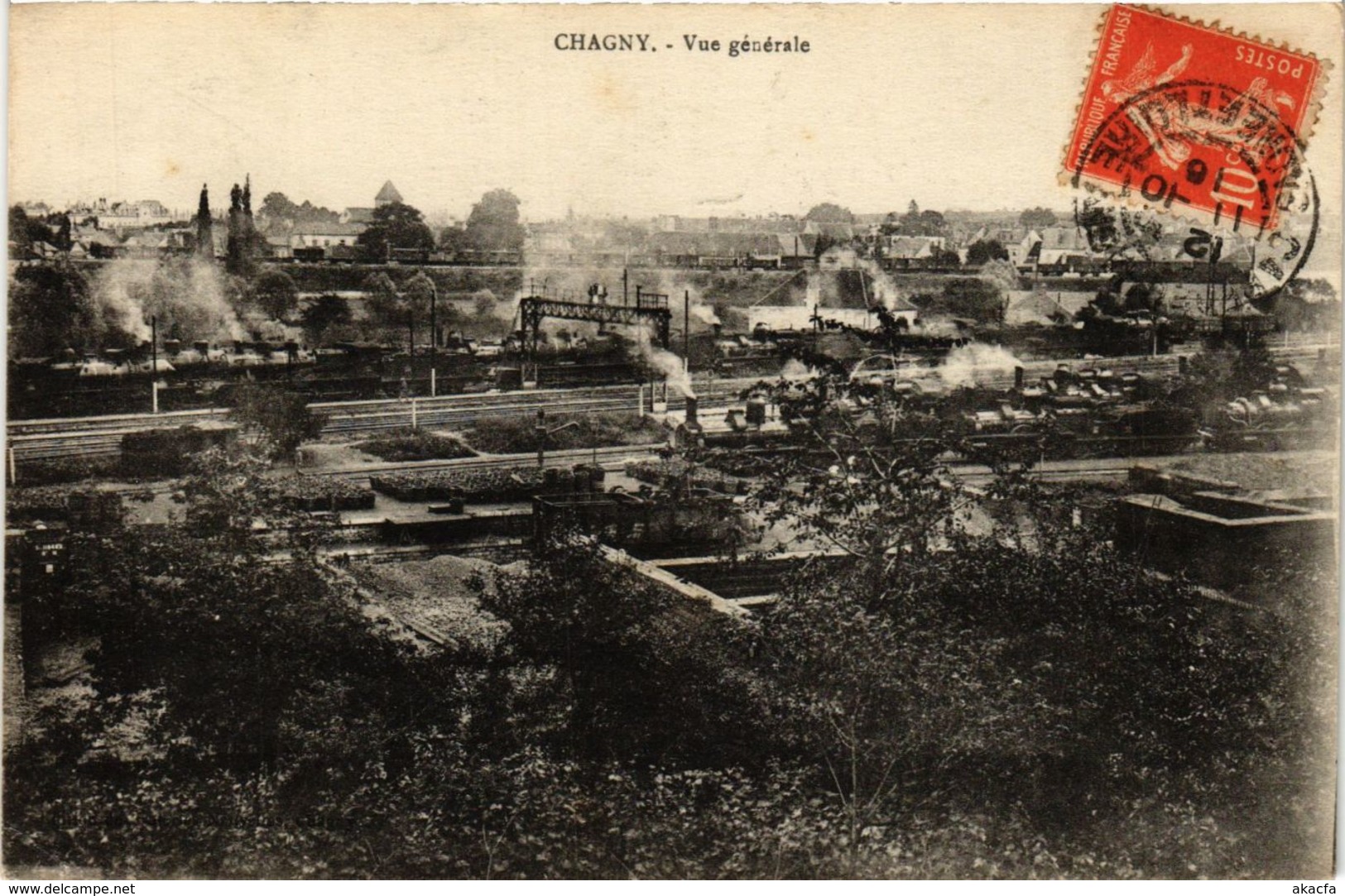 CPA Chagny Vue Generale FRANCE (954095)