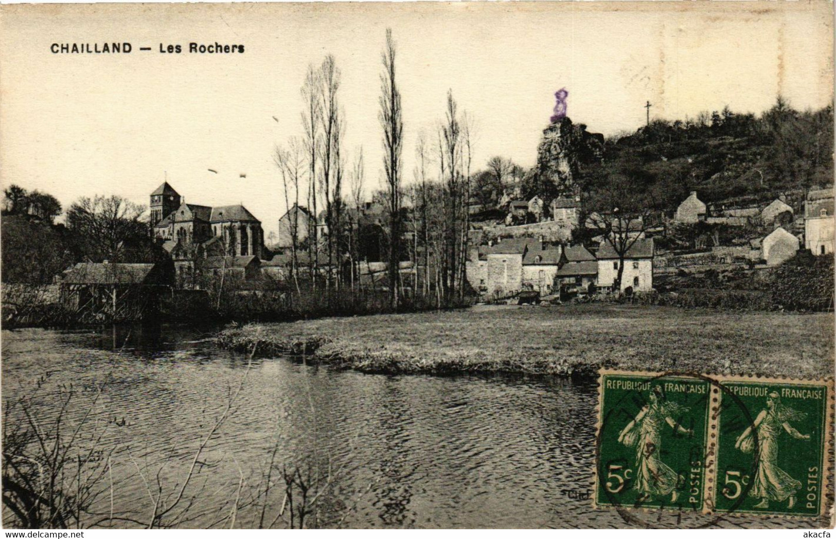 CPA Chailland-Les Rochers (420428)