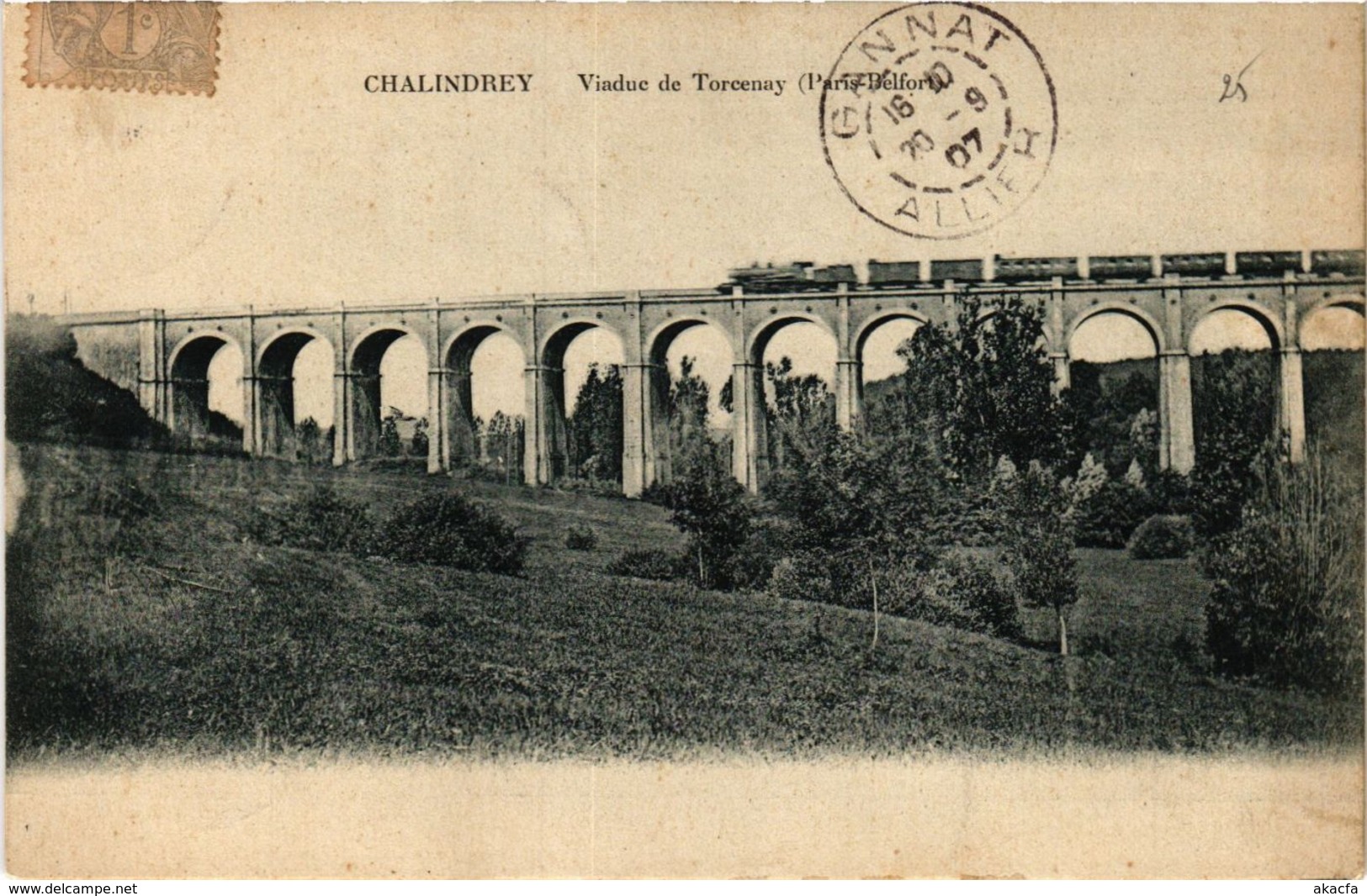 CPA CHALINDREY - Viaduc de Torcenay (277248)