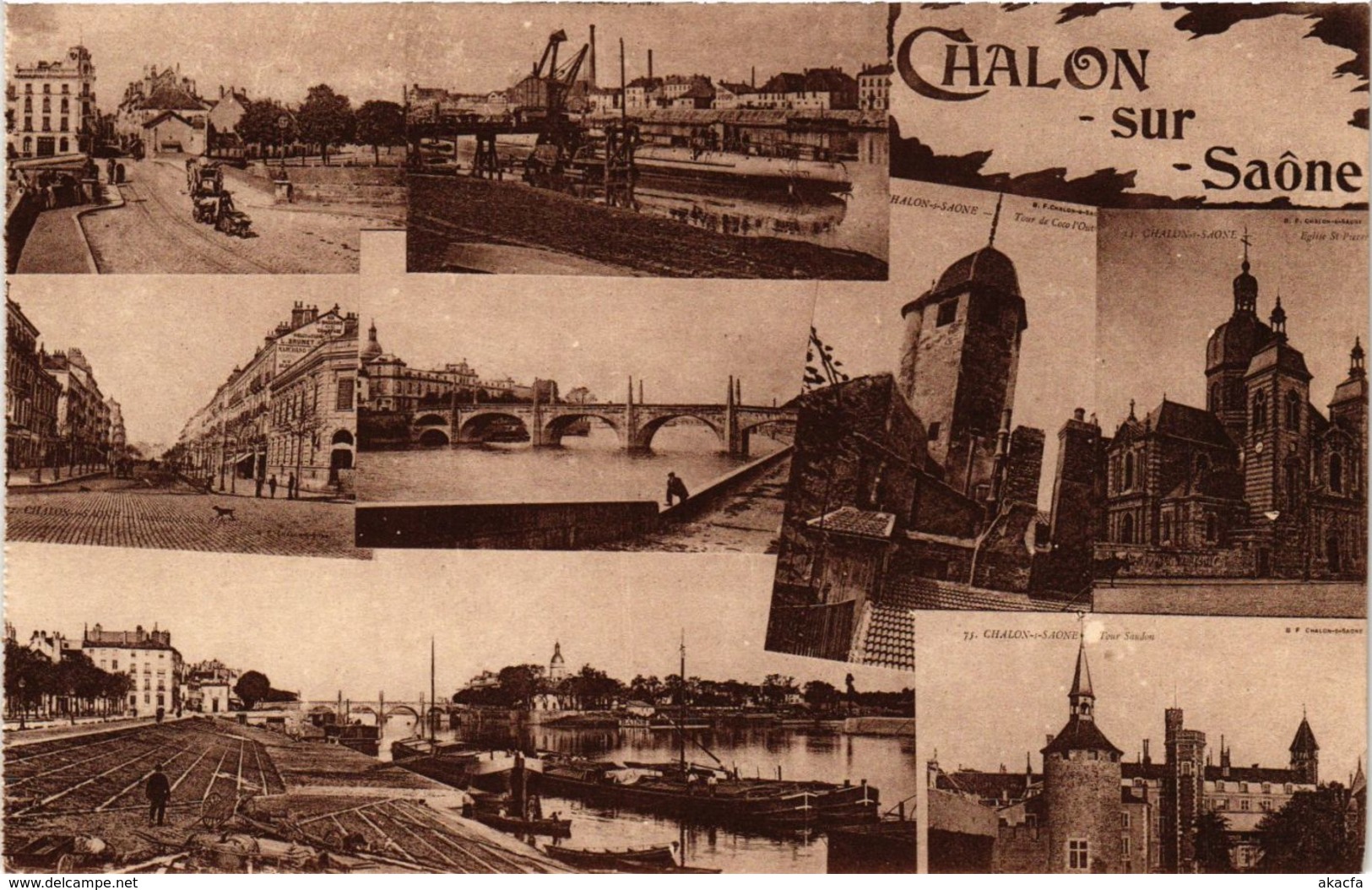 CPA Chalon sur Saone FRANCE (952720)