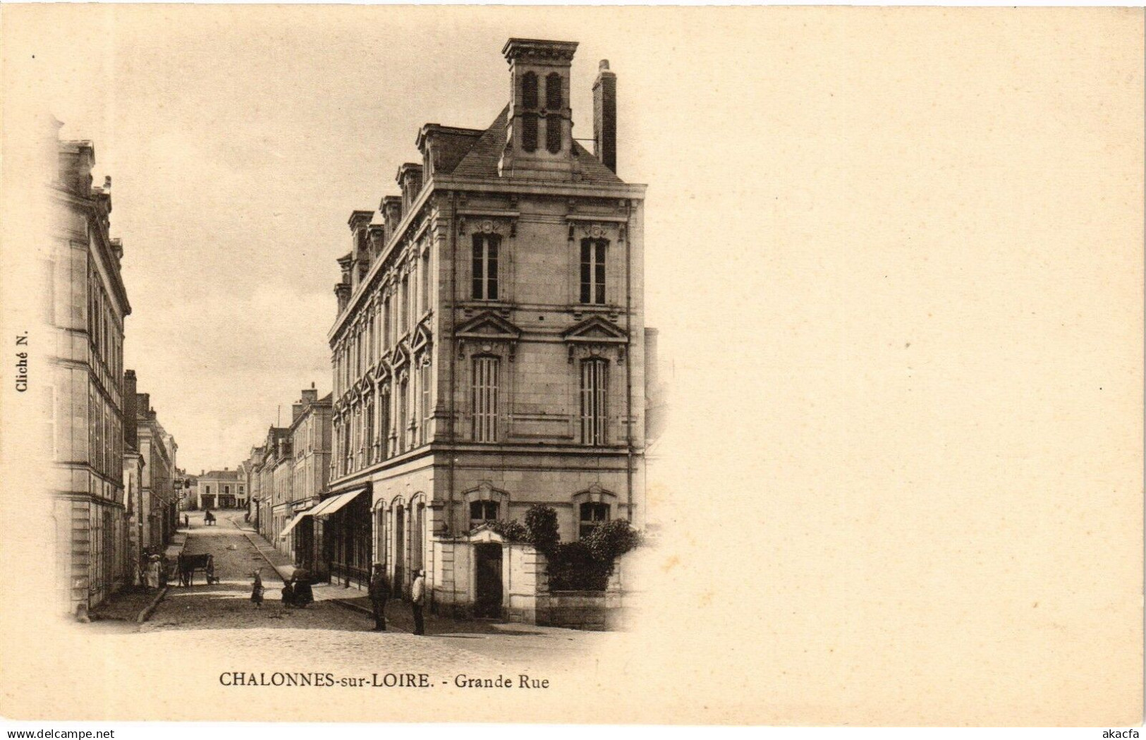 CPA CHALONNES-sur-LOIRE-Grande Rue (189925)