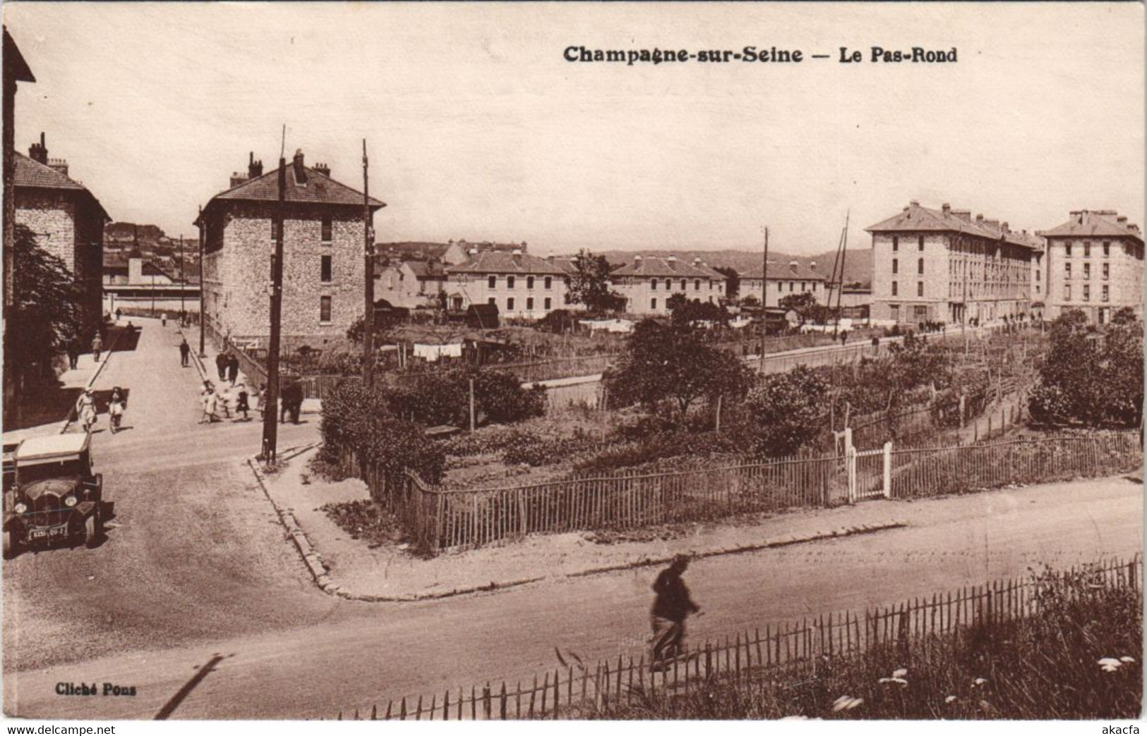 CPA CHAMPAGNE-sur-SEINE - Le Pas-Rond (120047)