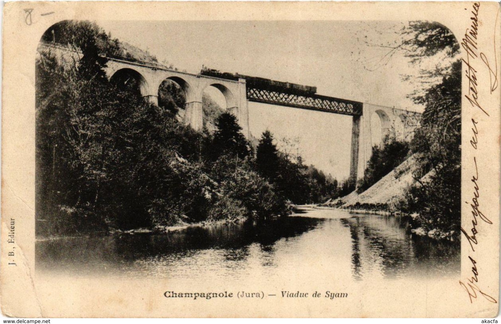 CPA CHAMPAGNOLE Viaduc du Syam (247532)