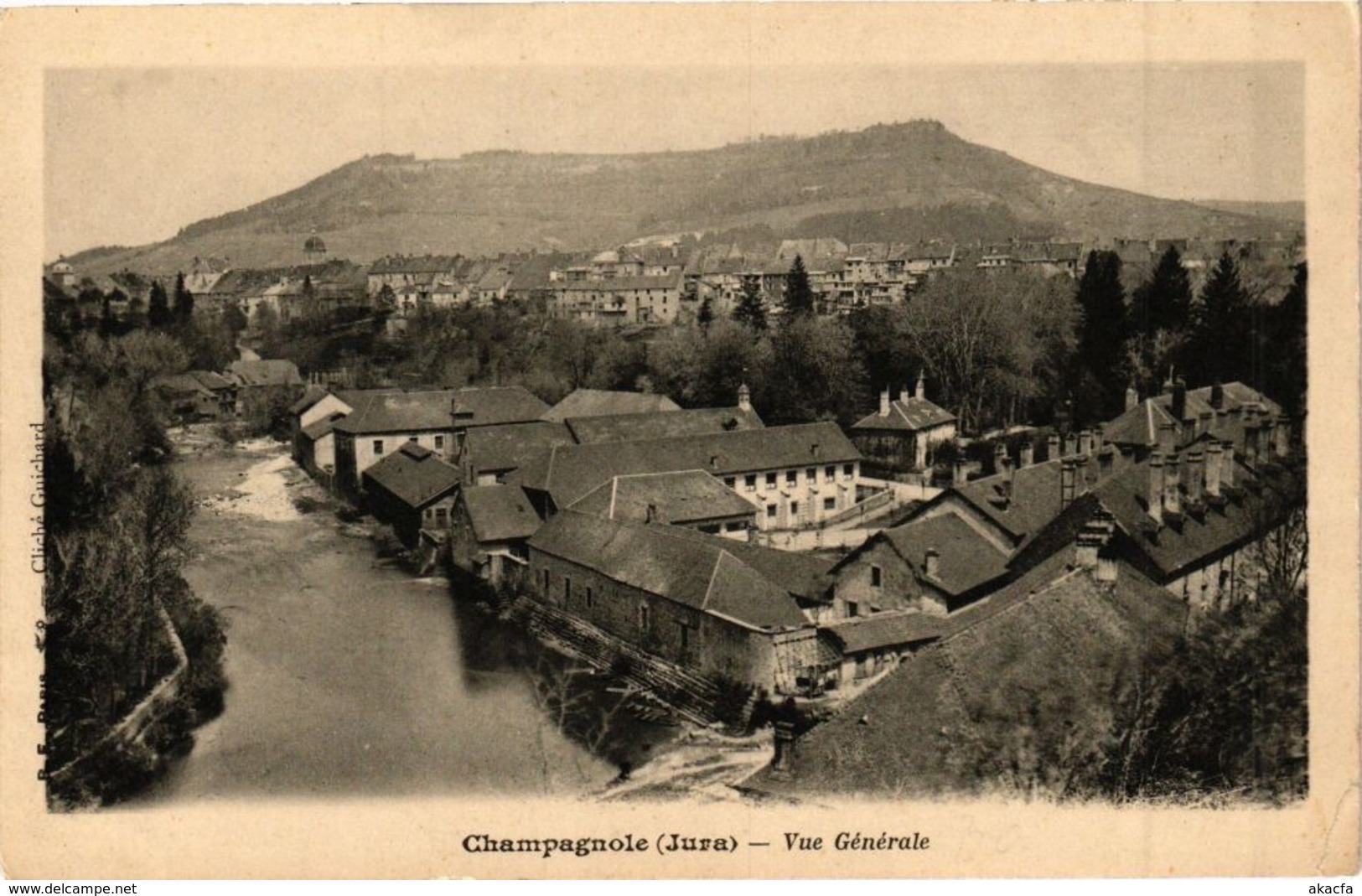 CPA CHAMPAGNOLE - Vue générale (212393)