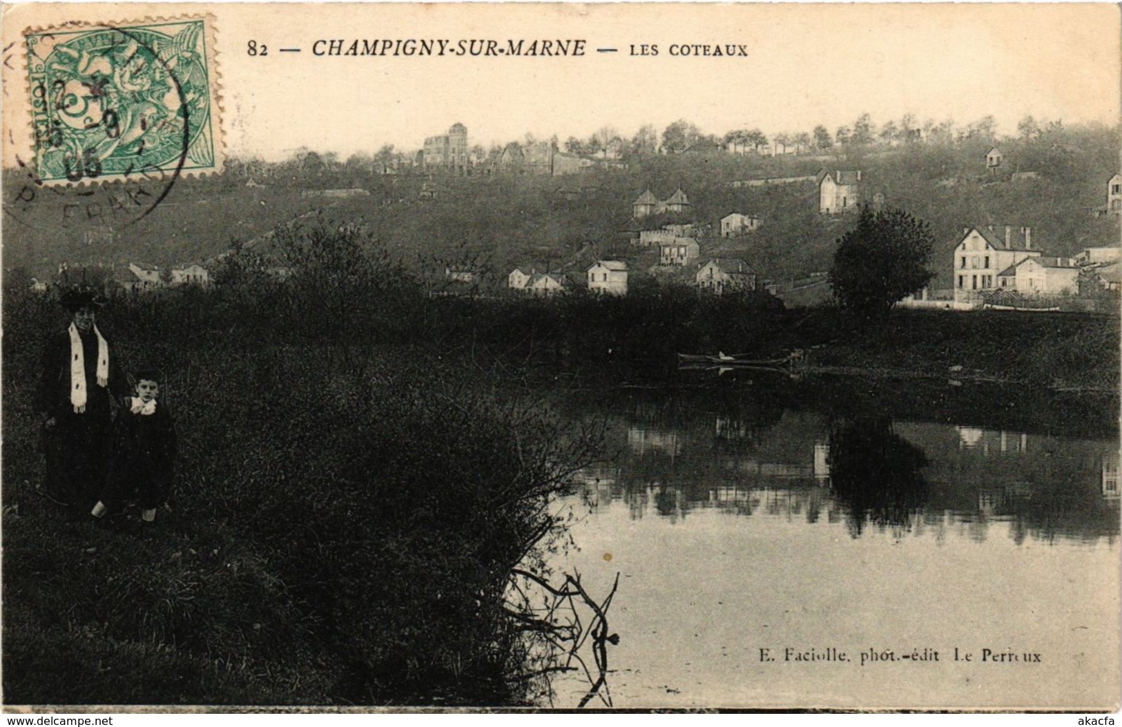 CPA CHAMPIGNY-sur-MARNE - Les Coteaux (275081)