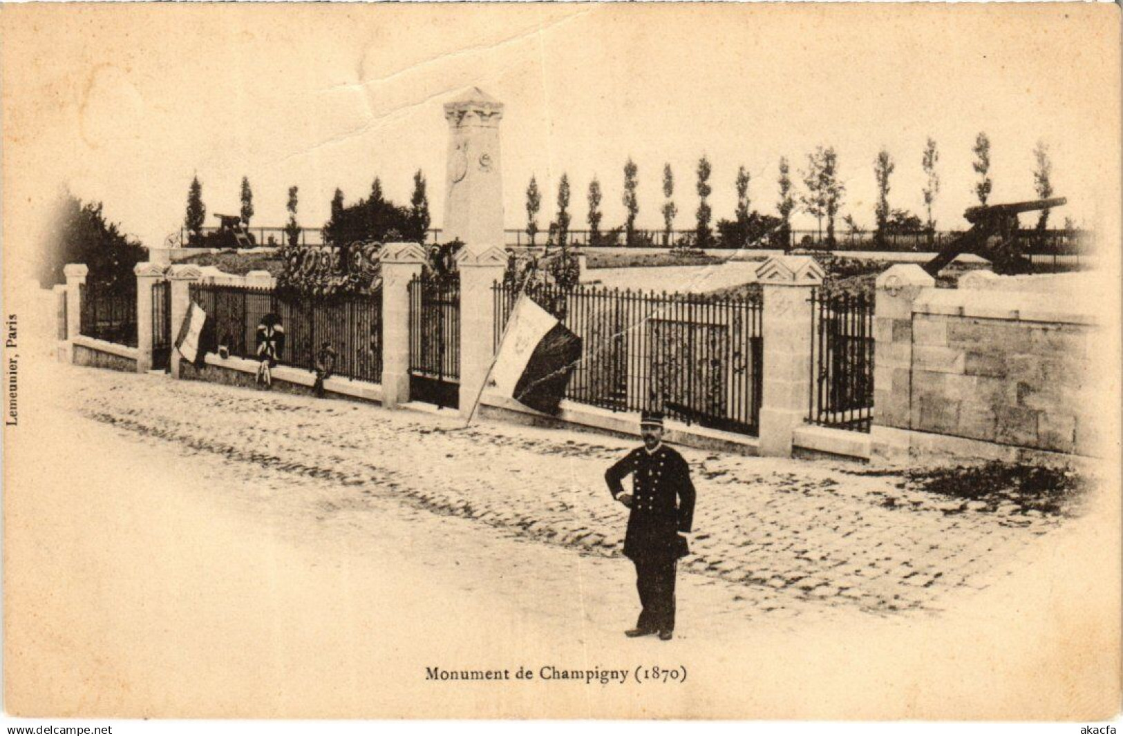 CPA CHAMPIGNY-sur-MARNE Monument de Champigny (1352035)