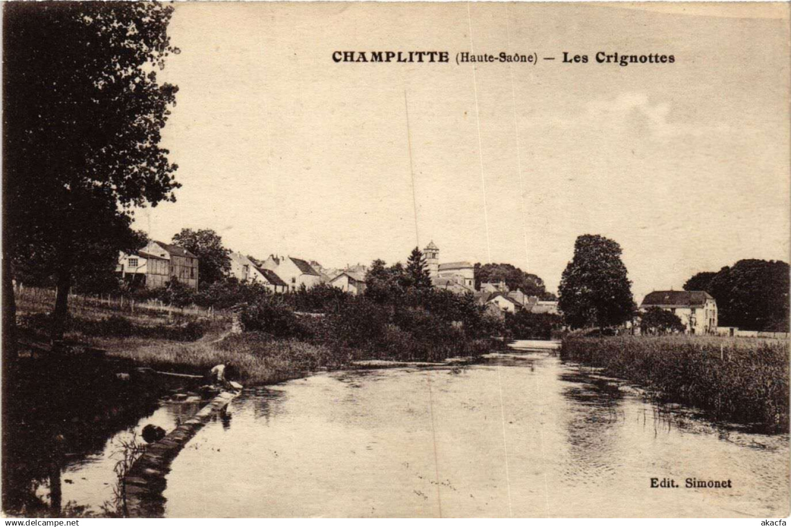 CPA CHAMPLITTE - Les Crignottes (636685)