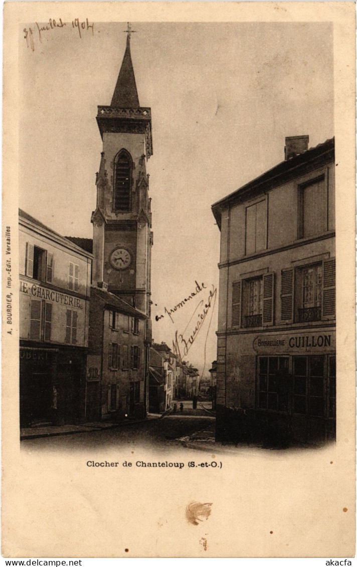 CPA CHANTELOUP-les-VIGNES Clocher (1411324)