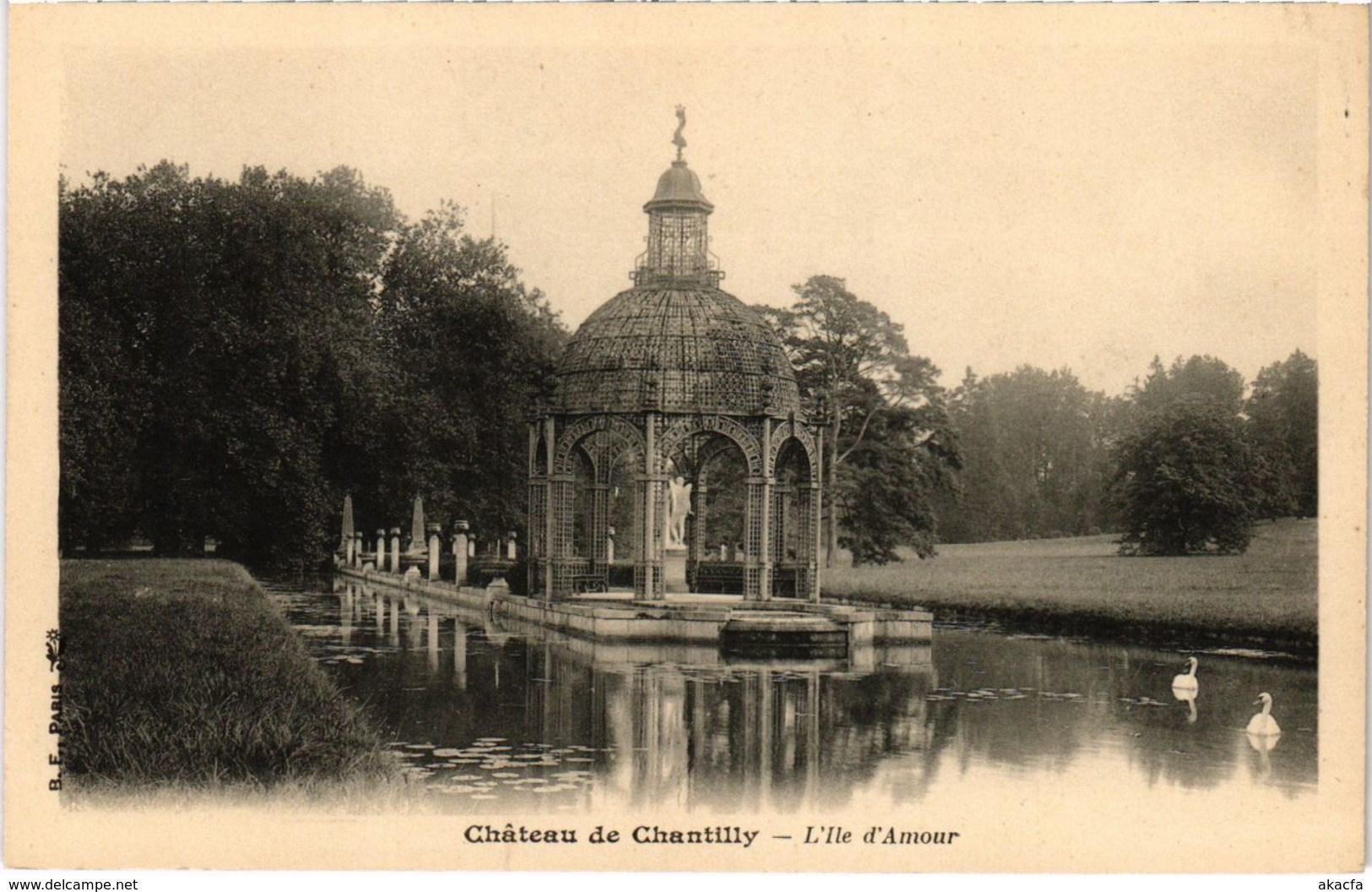 CPA Chantilly - Chateau de Chantilly - L'Ile d'Amour (1032166)