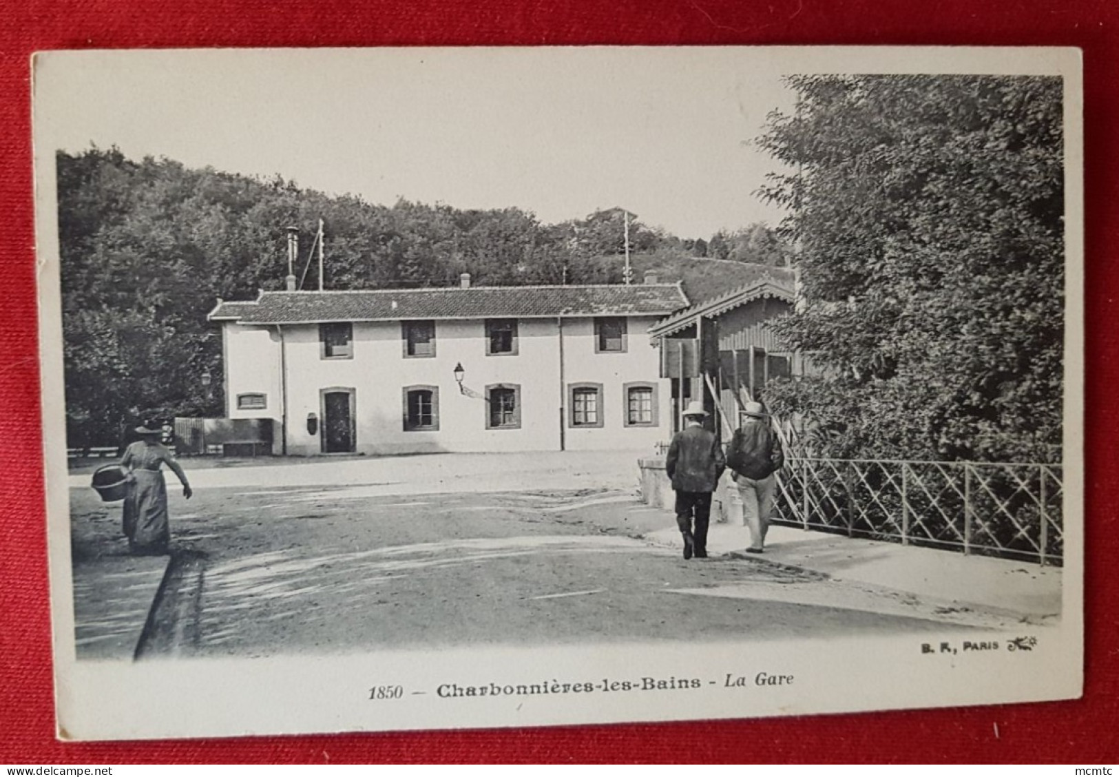 CPA  -  Charbonnières les Bains  - La Gare ( Charbonniere les Bains )