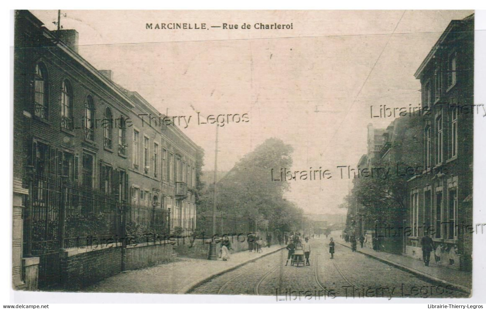 CPA Charleroi   Marcinelle Rue de Charleroi