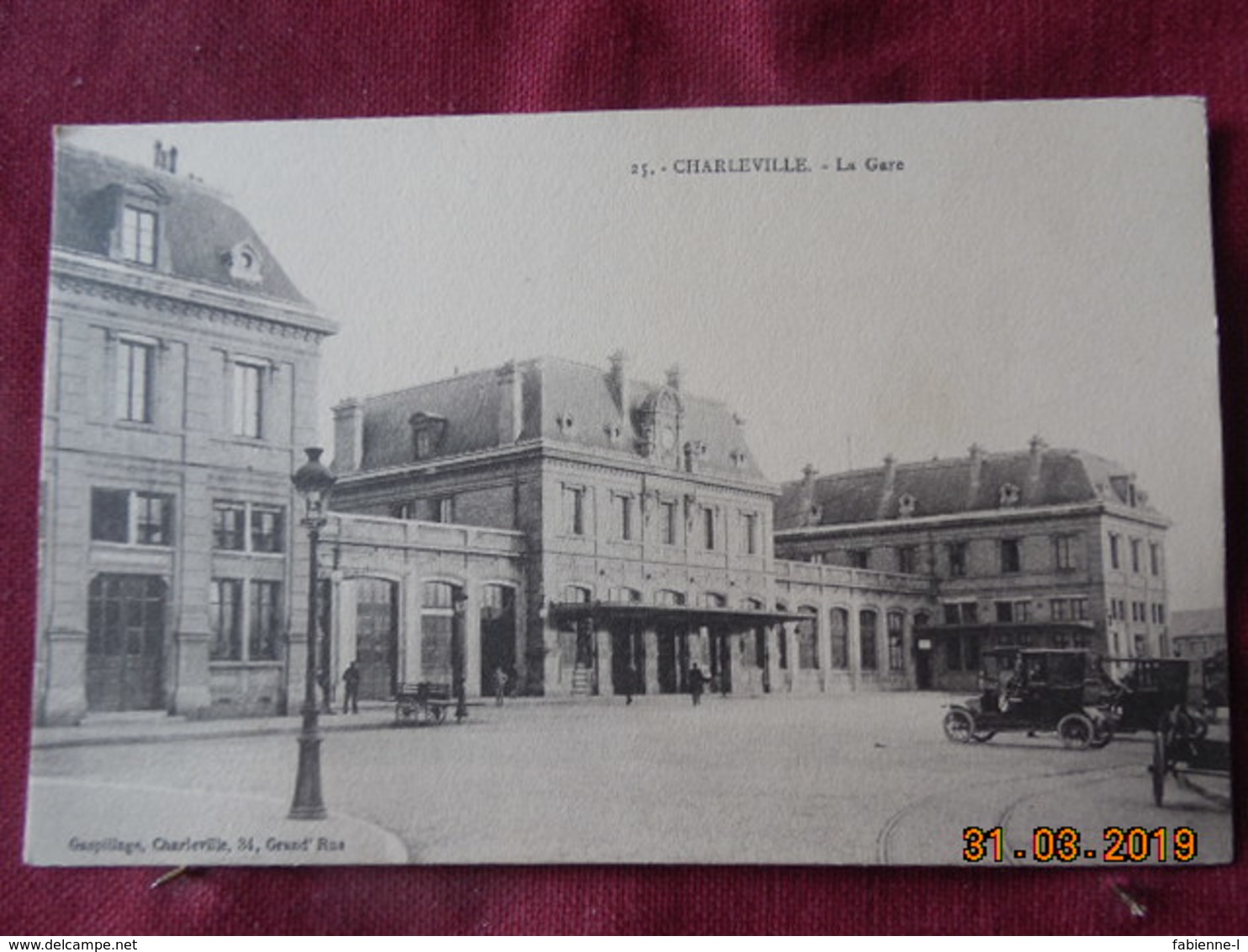 CPA - Charleville - La Gare