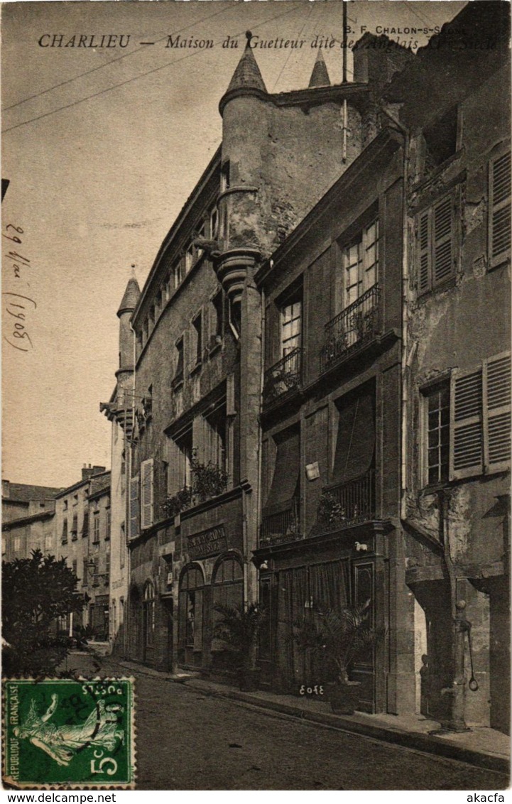 CPA Charlieu- Maison du Guetteur FRANCE (907130)