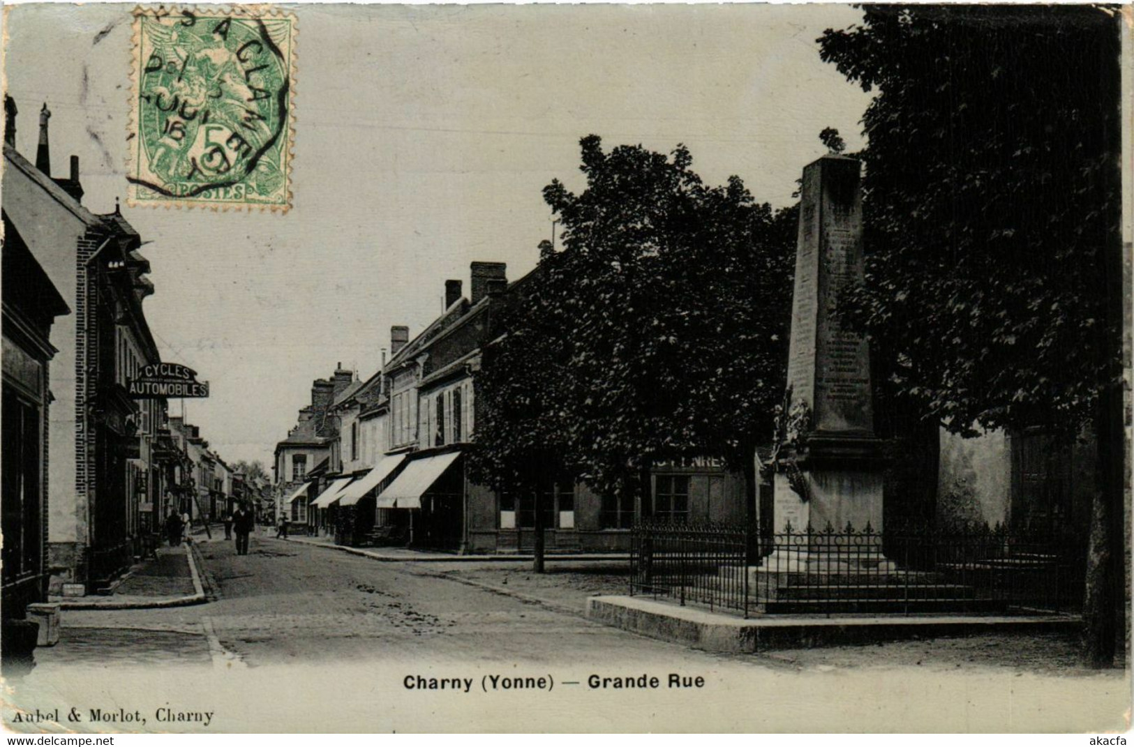 CPA CHARNY - Grande Rue (357860)