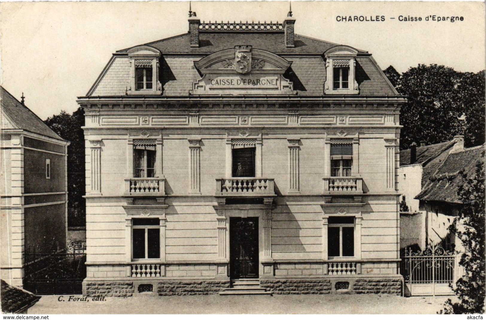 CPA Charolles Caisse d'Epargne FRANCE (954272)