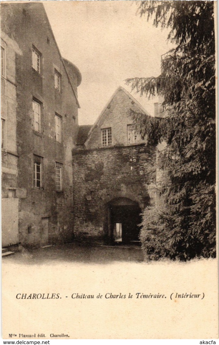 CPA Charolles Chateau de Charles le Temeraire FRANCE (952727)