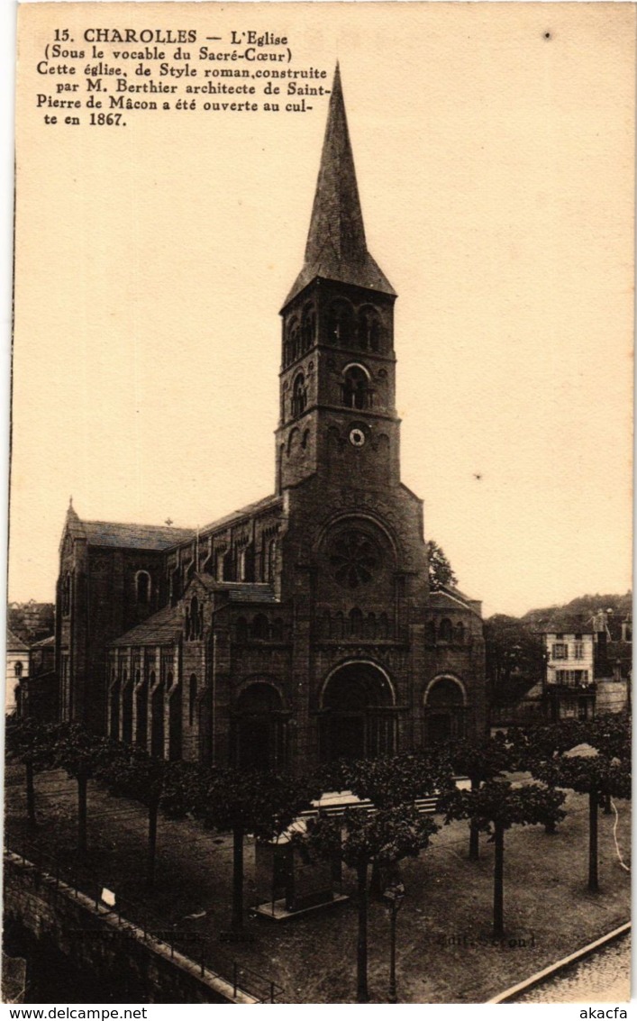 CPA Charolles L'Eglise FRANCE (952728)