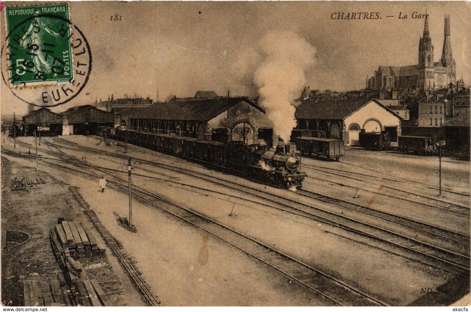 CPA CHARTRES - La Gare (279950)