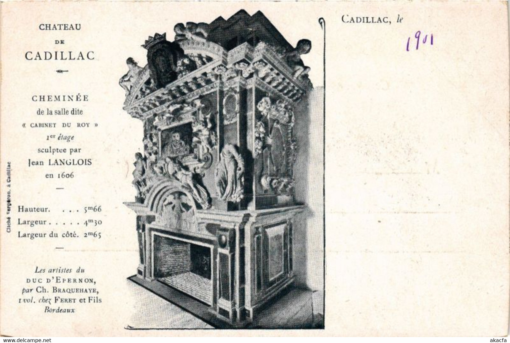 CPA Chateau de CADILLAC (176790)