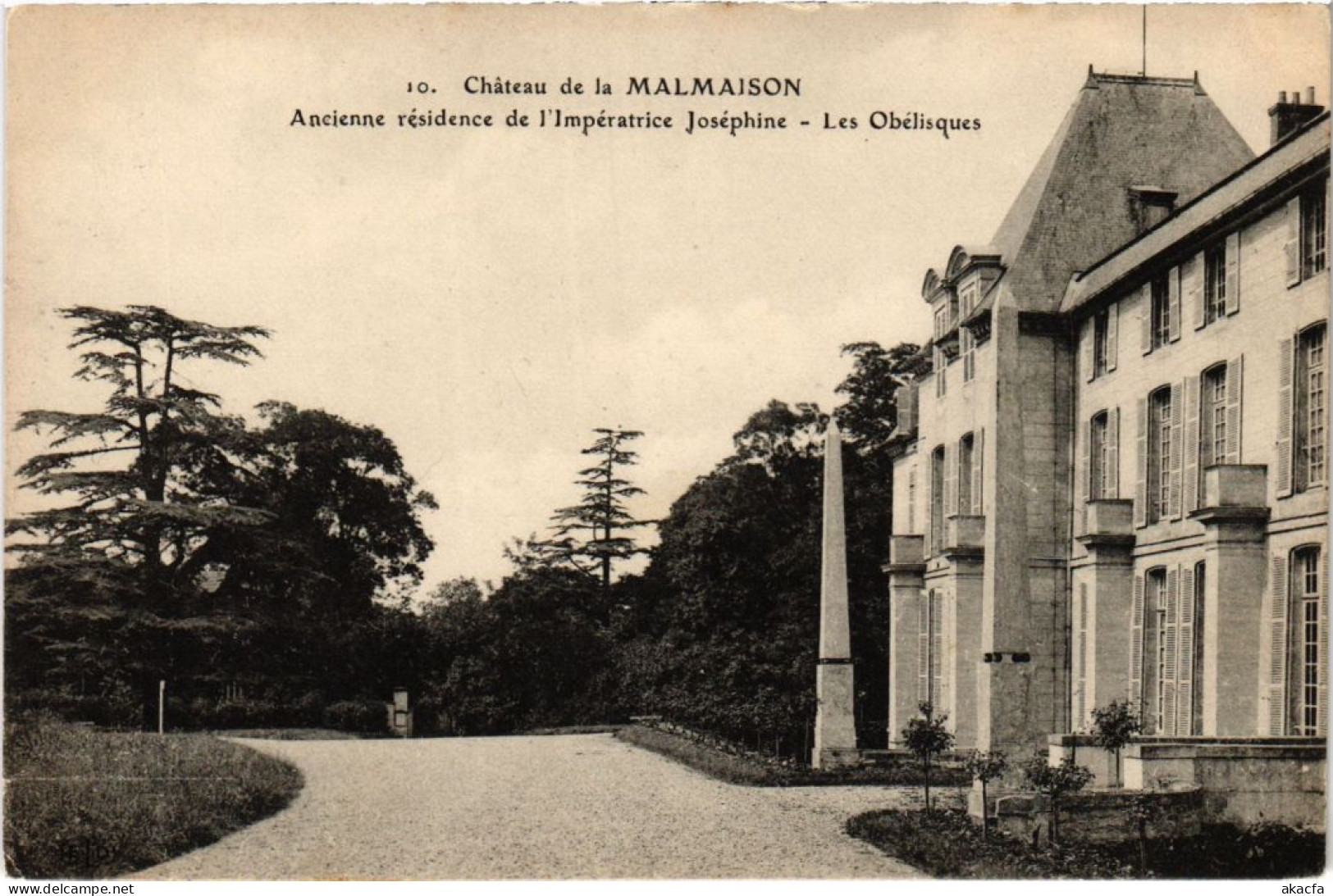 CPA Chateau de la Malmaison (1312242)