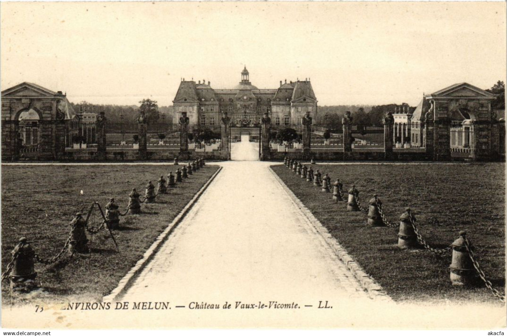 CPA chateau de Vaux le Vicomte (1268138)