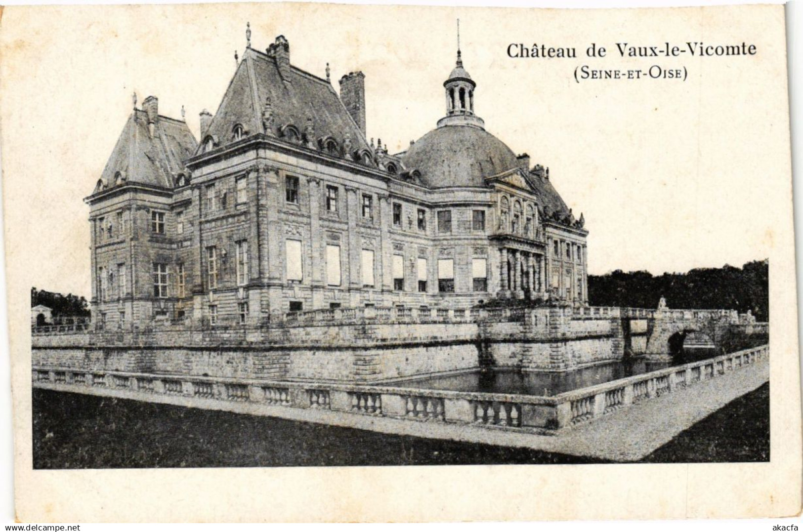 CPA Chateau de VAUX-le-VICOMTE (249340)