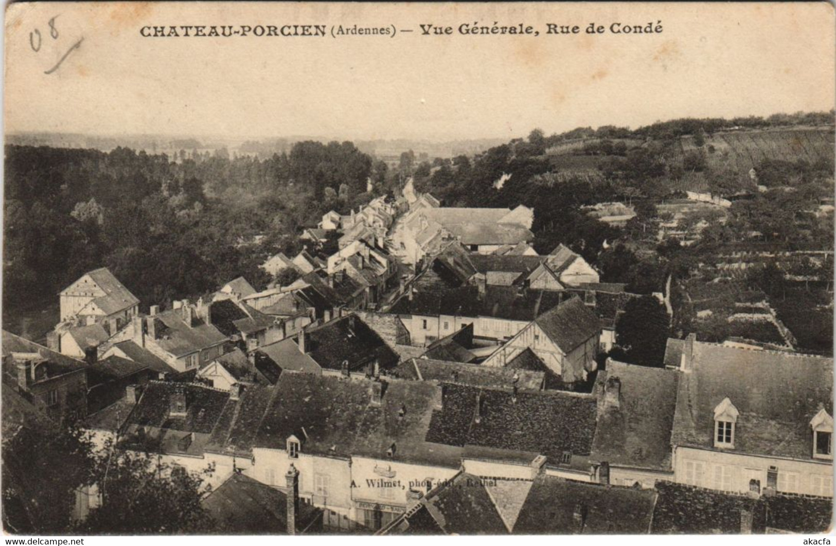 CPA CHATEAU-PORCIEN - Vue générale (135063)