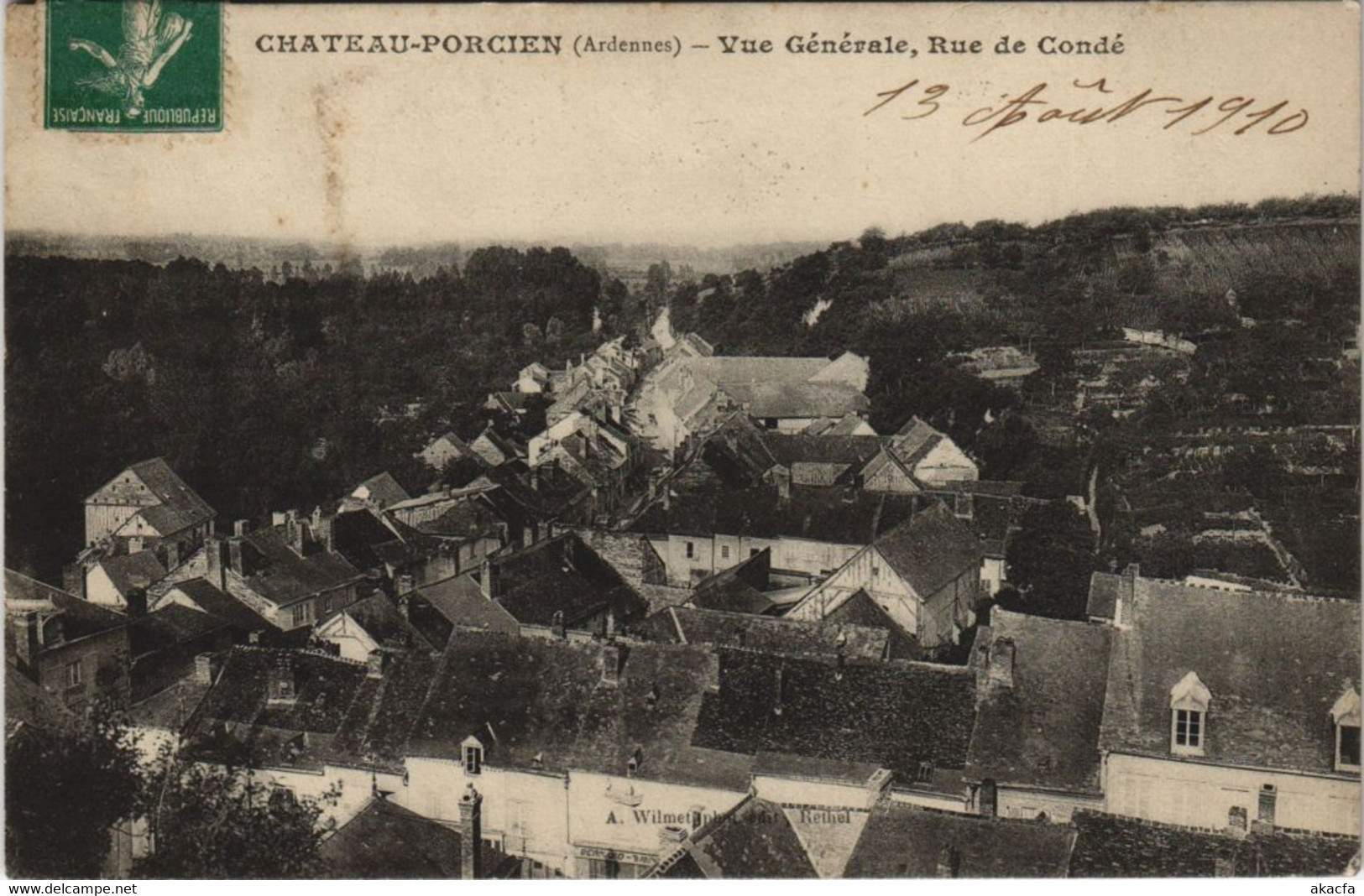 CPA CHATEAU-PORCIEN - Vue générale (135303)