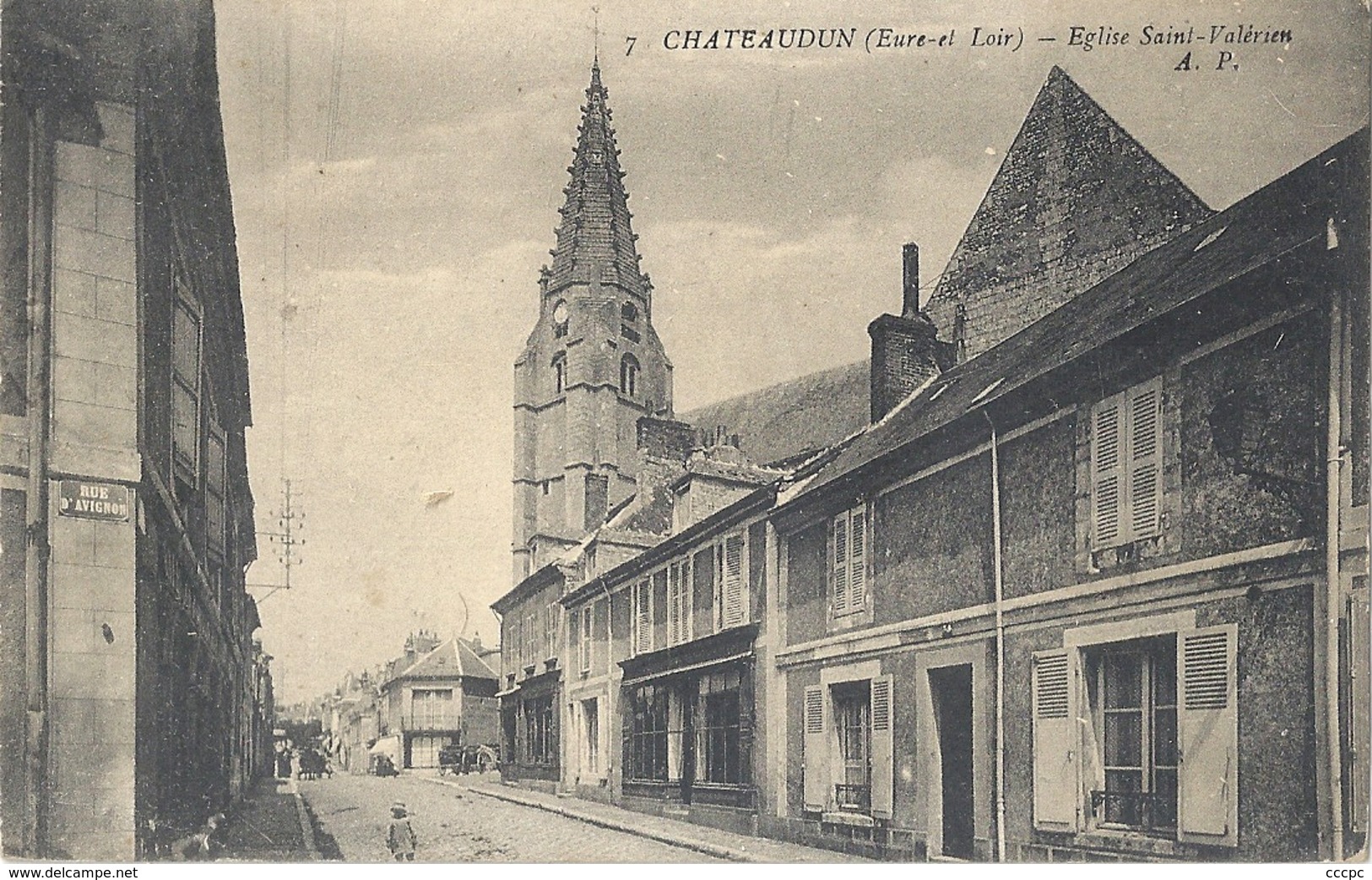 CPA Chateaudun l'Eglise Saint-Valérien