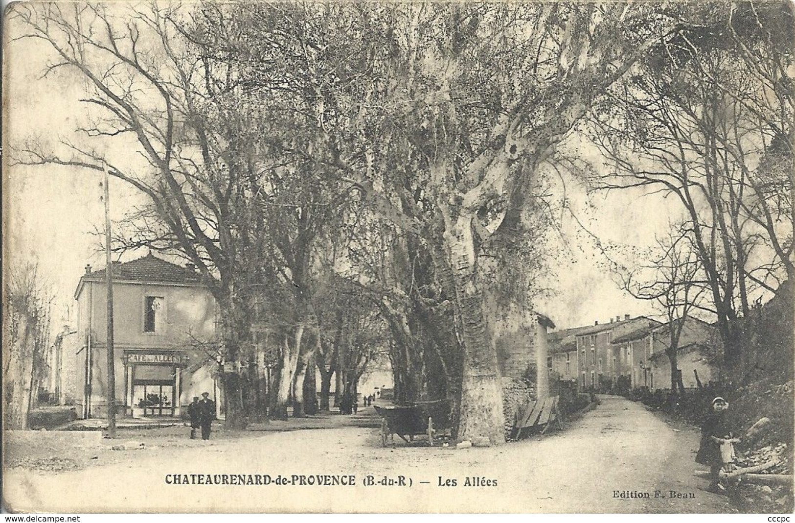 CPA Chateaurenard-de-Provence Les Allées