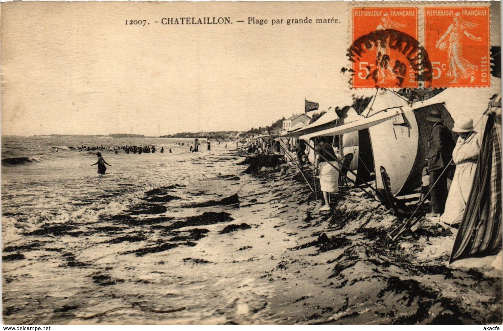 CPA CHATELAILLON - Plage par grande marée (975554)