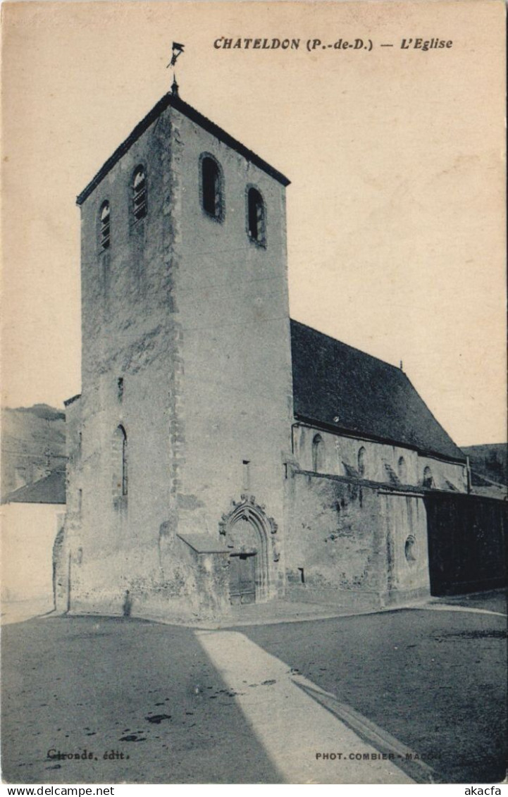 CPA CHATELDON L'Eglise (1255495)