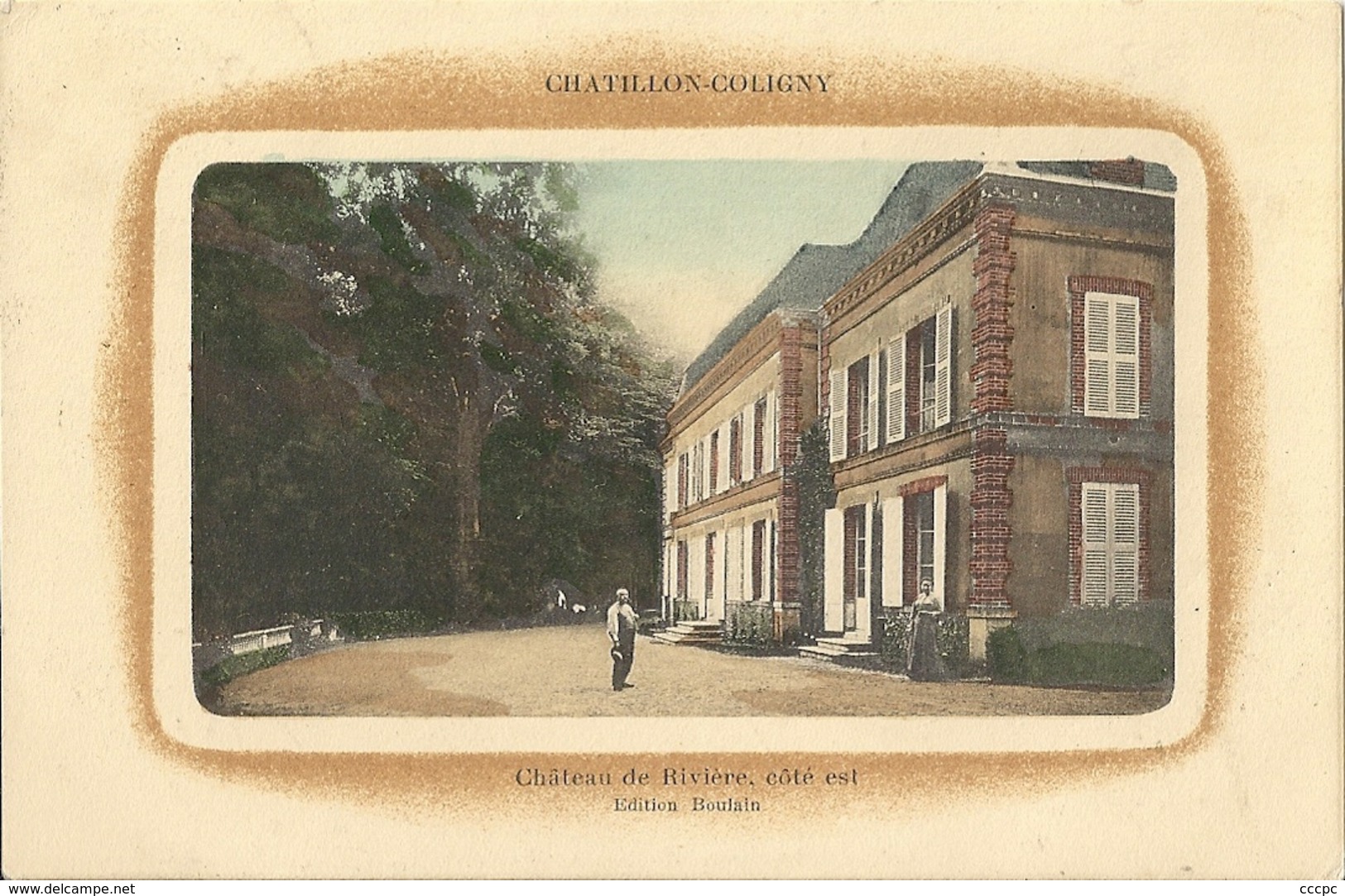 CPA Chatillon Coligny Château de Rivière