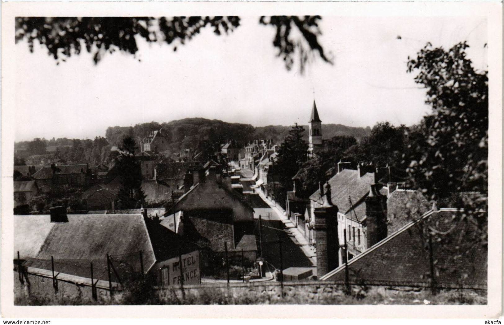 CPA CHATILLON-en-BAZOIS Vue générale Nievre (100172)