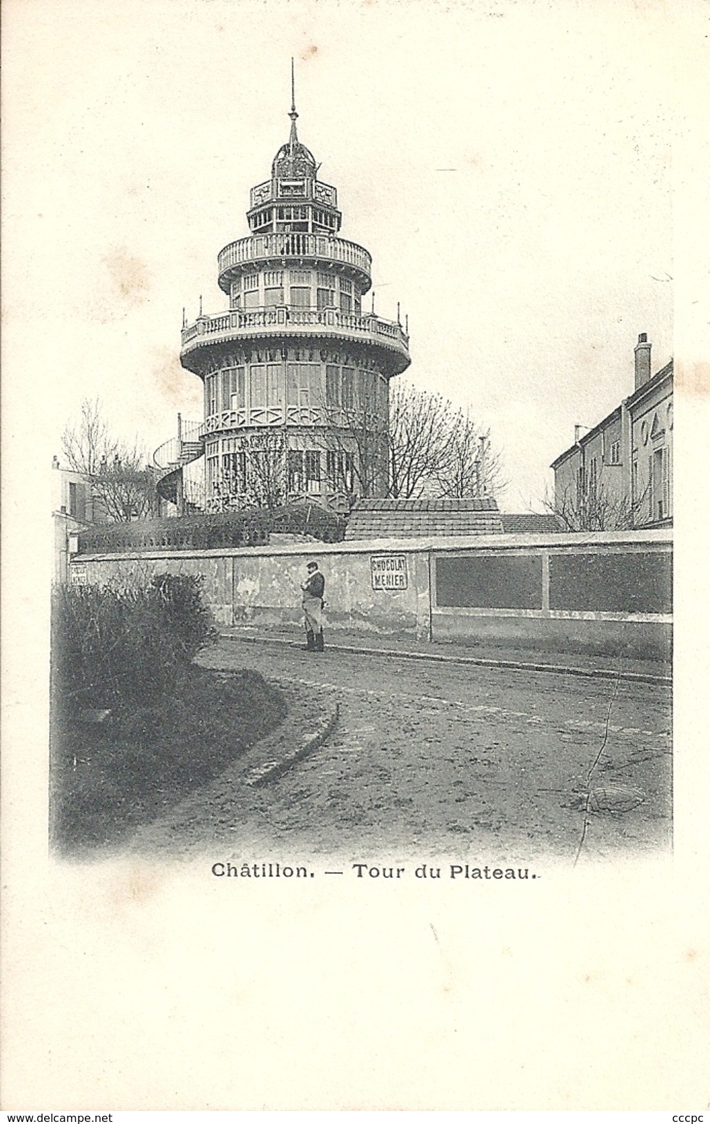 CPA Châtillon sous Bagneux - Tour du Plateau