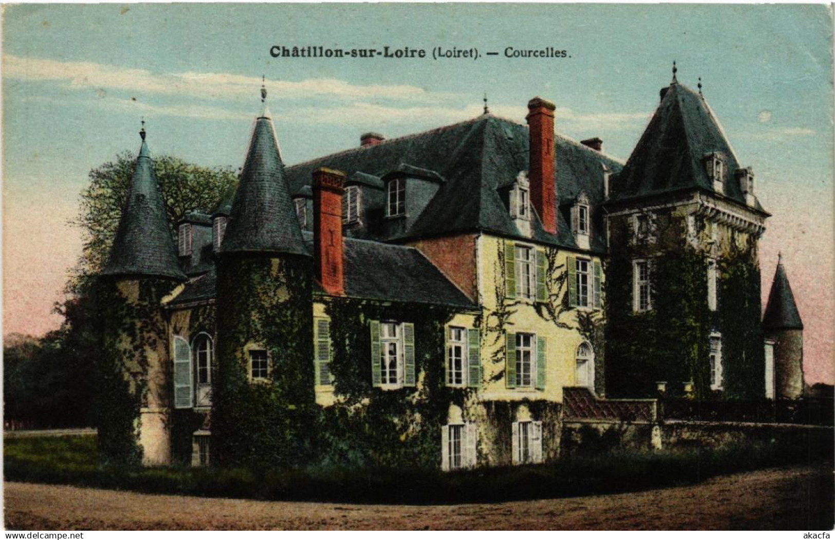 CPA CHATILLON-sur-LOIRE COURCELLES (607491)