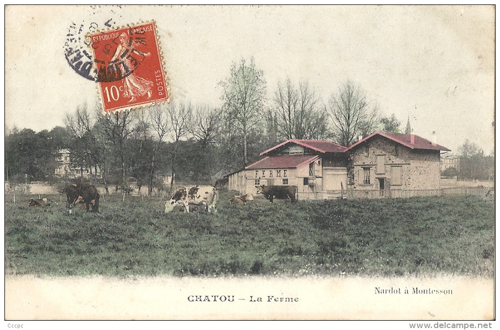 CPA Chatou - La Ferme