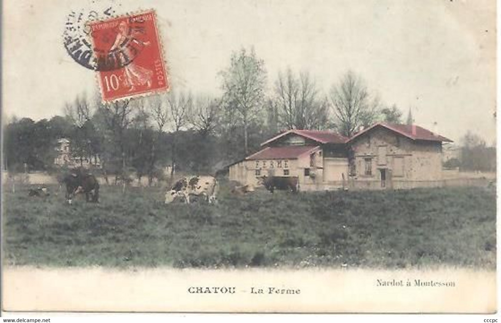 CPA Chatou La Ferme