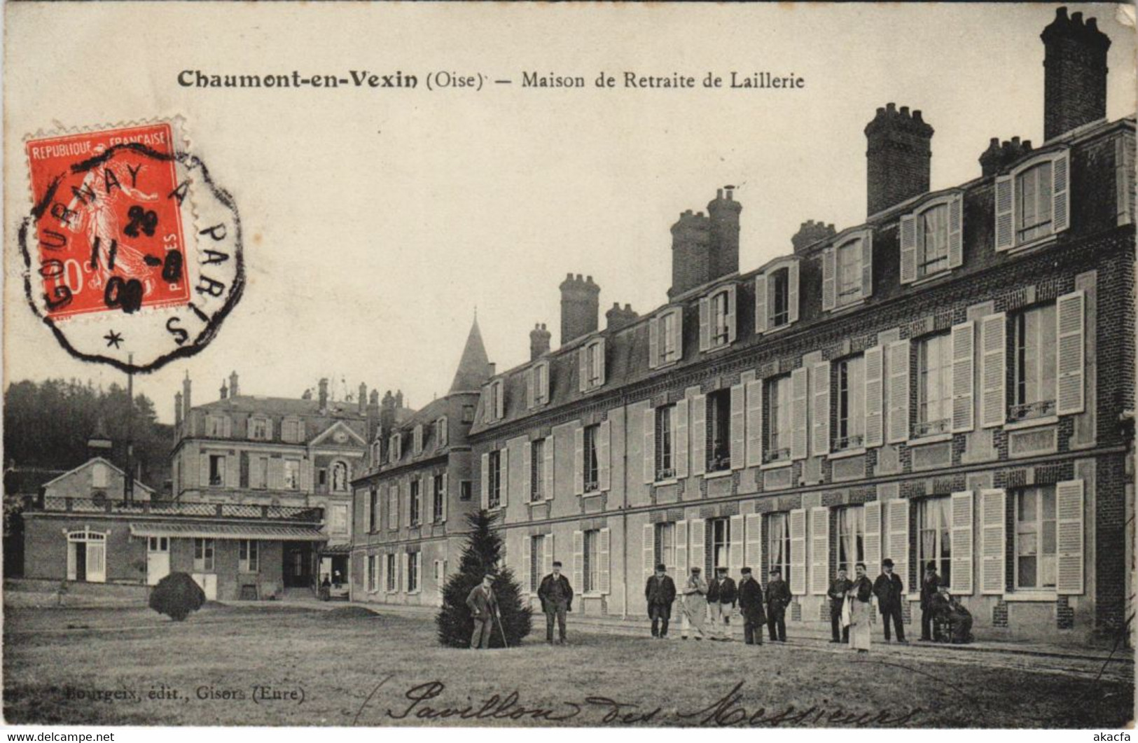 CPA CHAUMONT-en-VEXIN - Maison de Retraite de Laillerie (130849)