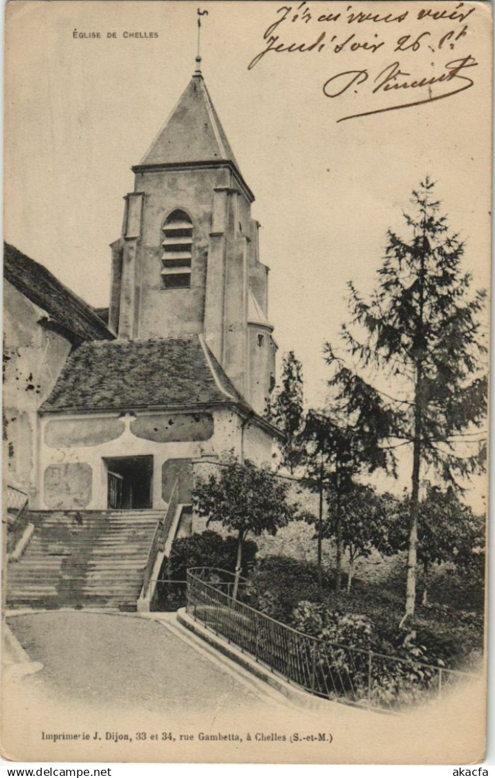 CPA Chelles Eglise de Chelles FRANCE (1100940)