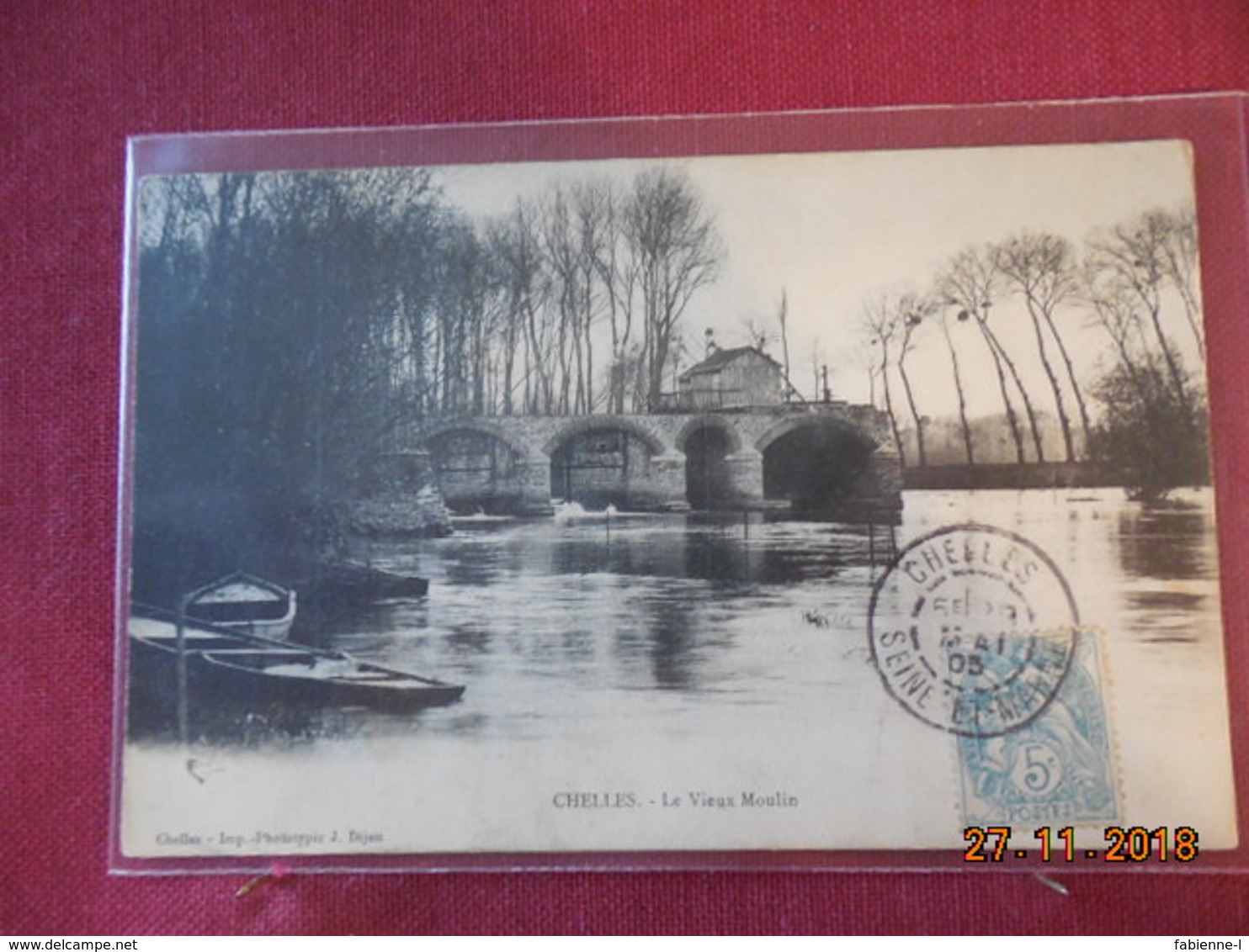 CPA - Chelles - Le Vieux Moulin