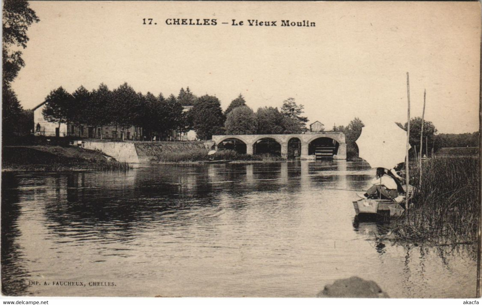 CPA CHELLES - Le Vieux Moulin (120608)