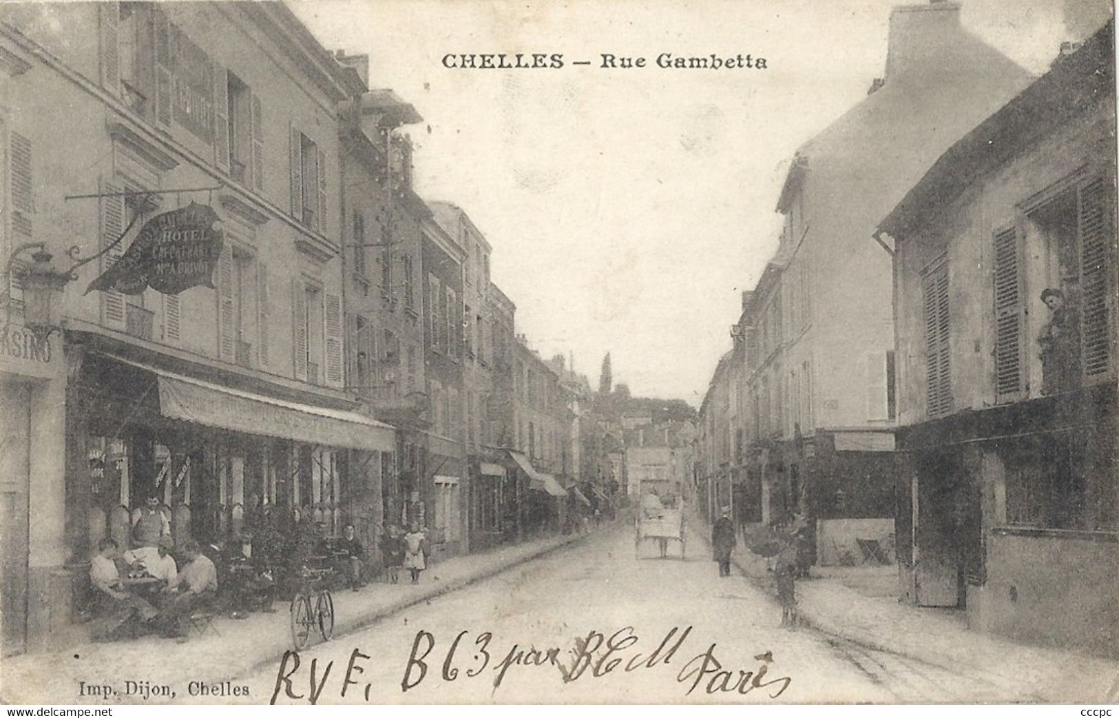 CPA Chelles Rue Gambetta