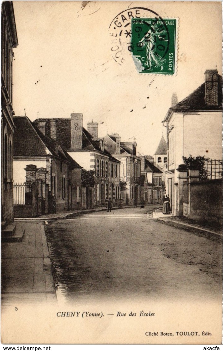 CPA CHENY - Rue des Écoles (108370)