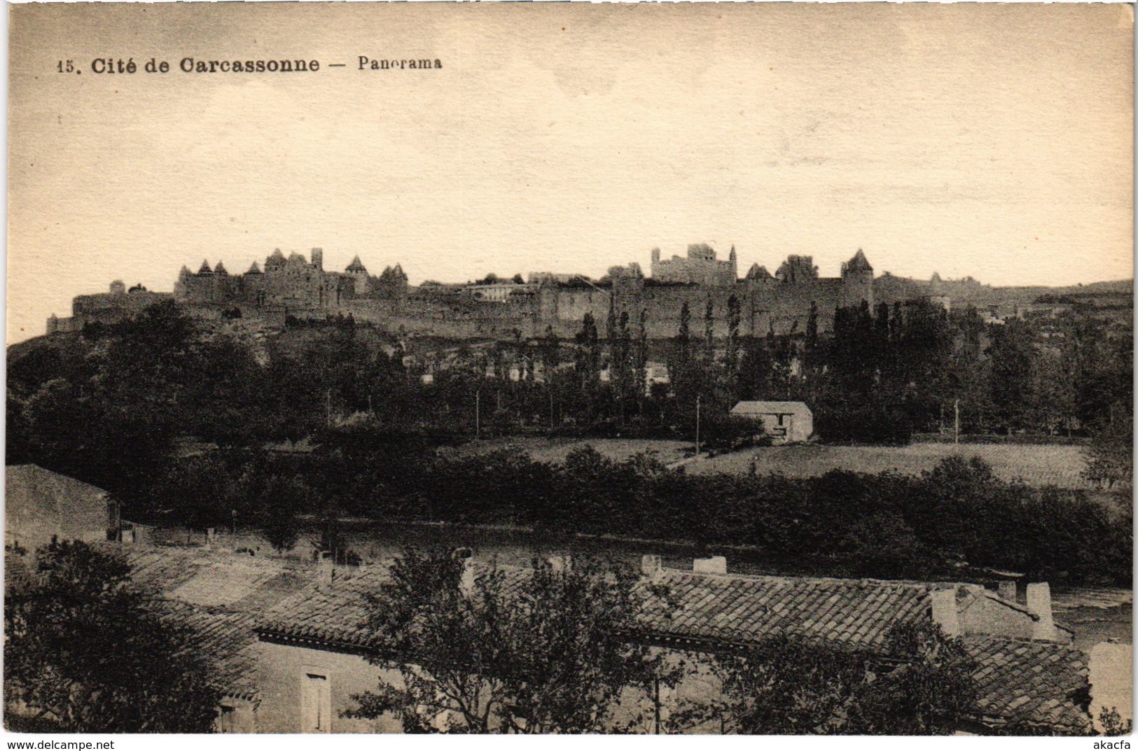 CPA Cité de CARCASSONNE - Panorama (112950)