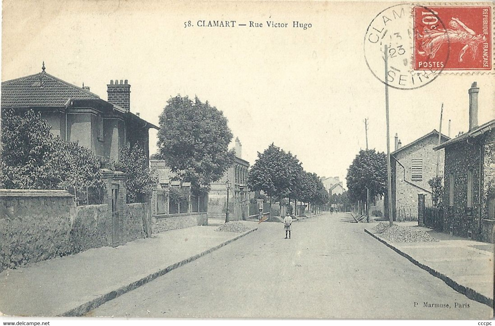 CPA Clamart Rue Victor Hugo