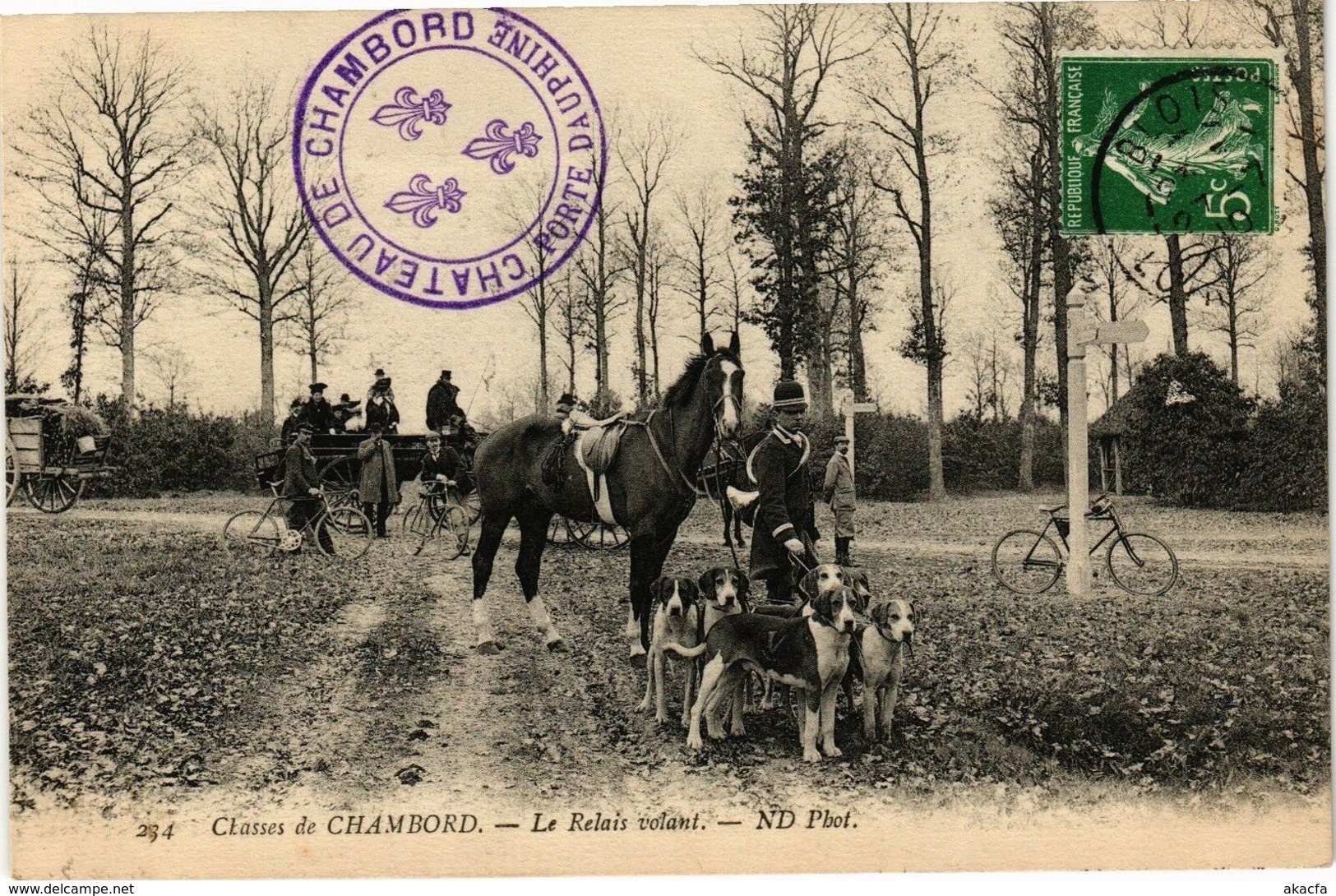 CPA Classes de CHAMBORD - Le Relais volant (208741)