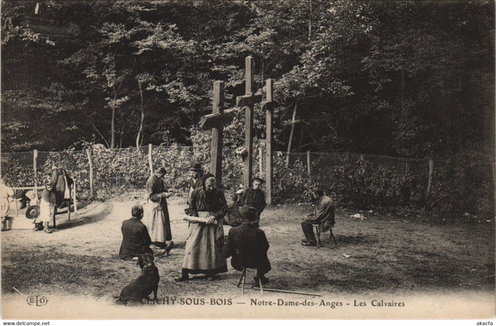 CPA CLICHY-sous-Bois Notre-Dame-des-Anges (806865)